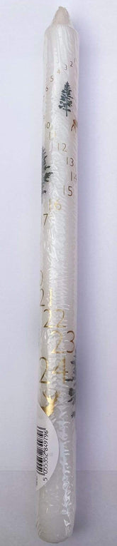 Ivyline Advent Candle Ivyline Christmas Nordic Stag Advent Candle